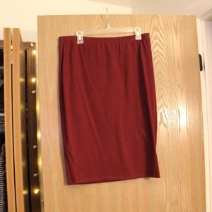 Pencil skirt